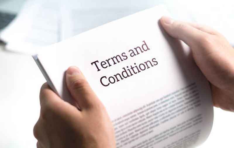 Terms and Conditions